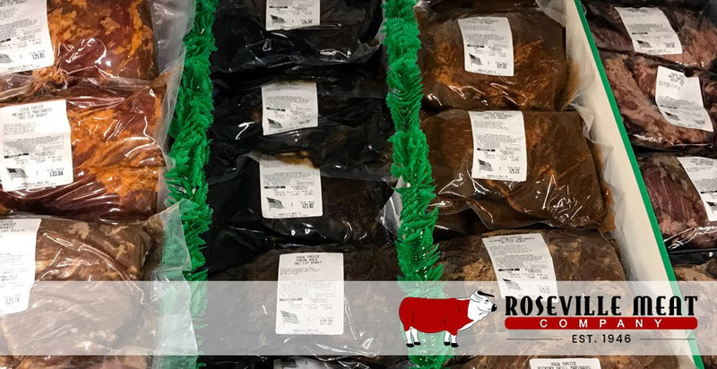Ground Beef, 80% Lean, Patties, 6 lb Box, Quarter Pound at Roseville Meat Company